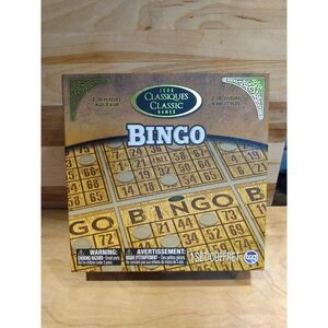 Tcg‎ JEUX Classiques Classic Bingo Set 2-18 Players Ages 8 And Up Game